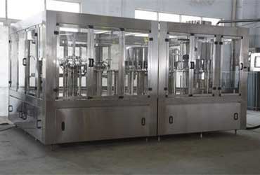Water Rinsing filling & Capping Machine